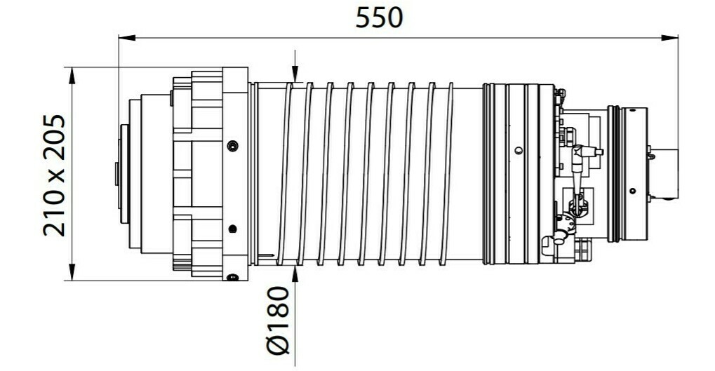 Фрезерный мотор-шпиндель ES510 - H6161H1699